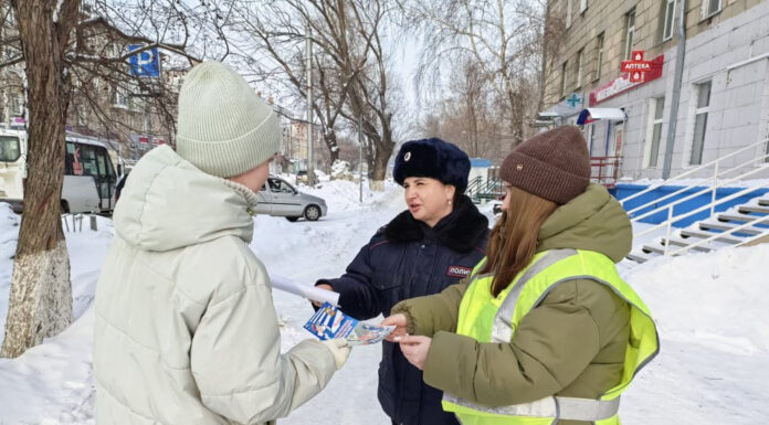 «Студенты – за безопасность пешеходов»: в Рубцовске состоялась профилактическая акция