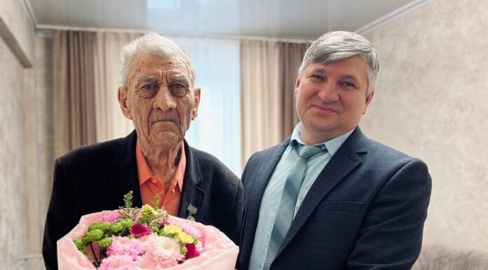 Почетный гражданин Рубцовска Фёдор Орлов отметил 101-й день рождения