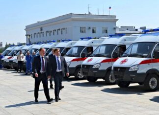 Рубцовску – новые скорые: обновление автопарка медицинских учреждений