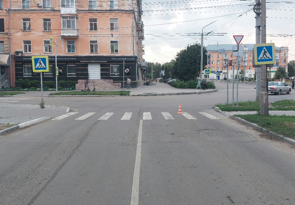 ДТП-площадь-пешеходный переход-проспект