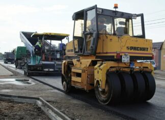 Юго-Западное ДСУ продолжает ремонт дорог в Рубцовске