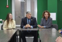 Глава Рубцовска Игорь Башмаков встретился со Штабом студенческих отрядов в «Точке»