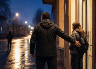 В Рубцовске неизвестный мужчина спас несовершеннолетнюю девушку от агрессивного прохожего