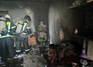 Два пожара в один день произошли в Рубцовске, есть пострадавшие